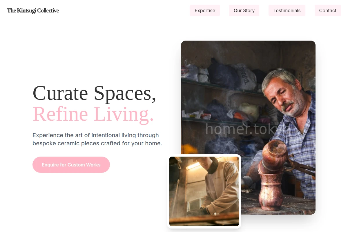 Premium Home Decor Website Design